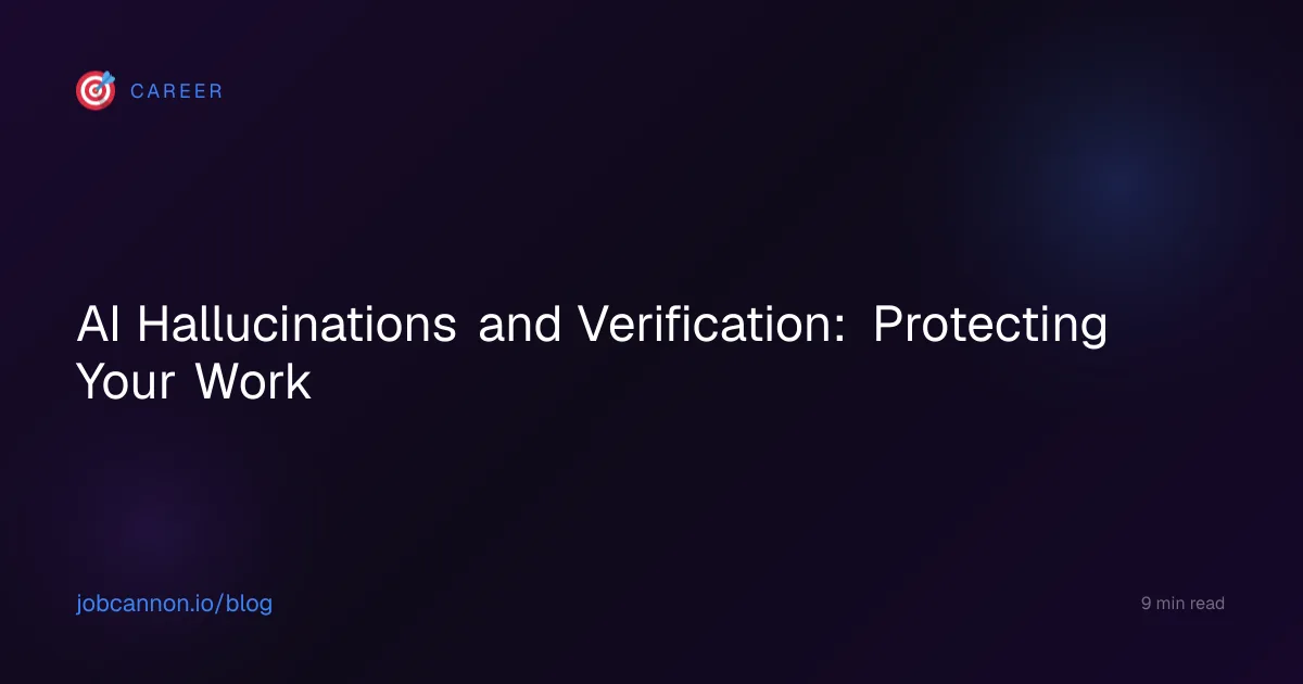 AI Hallucinations and Verification: Protecting Your Work