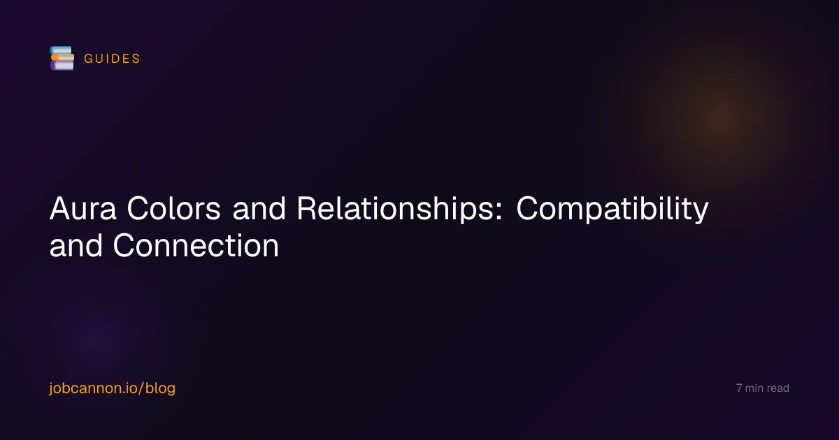 Aura Colors and Relationships: Compatibility and Connection