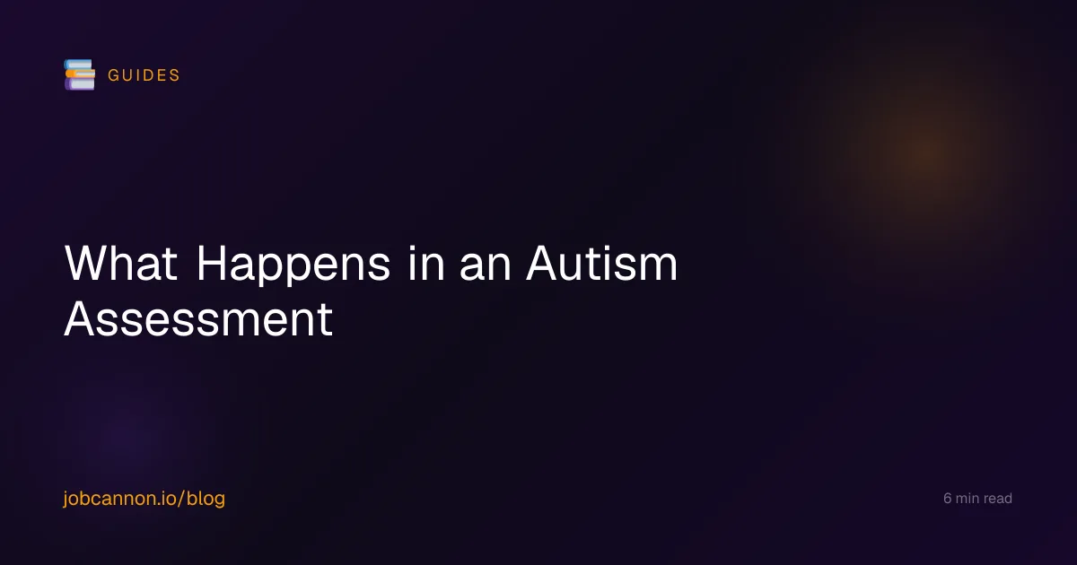 What Happens in an Autism Assessment