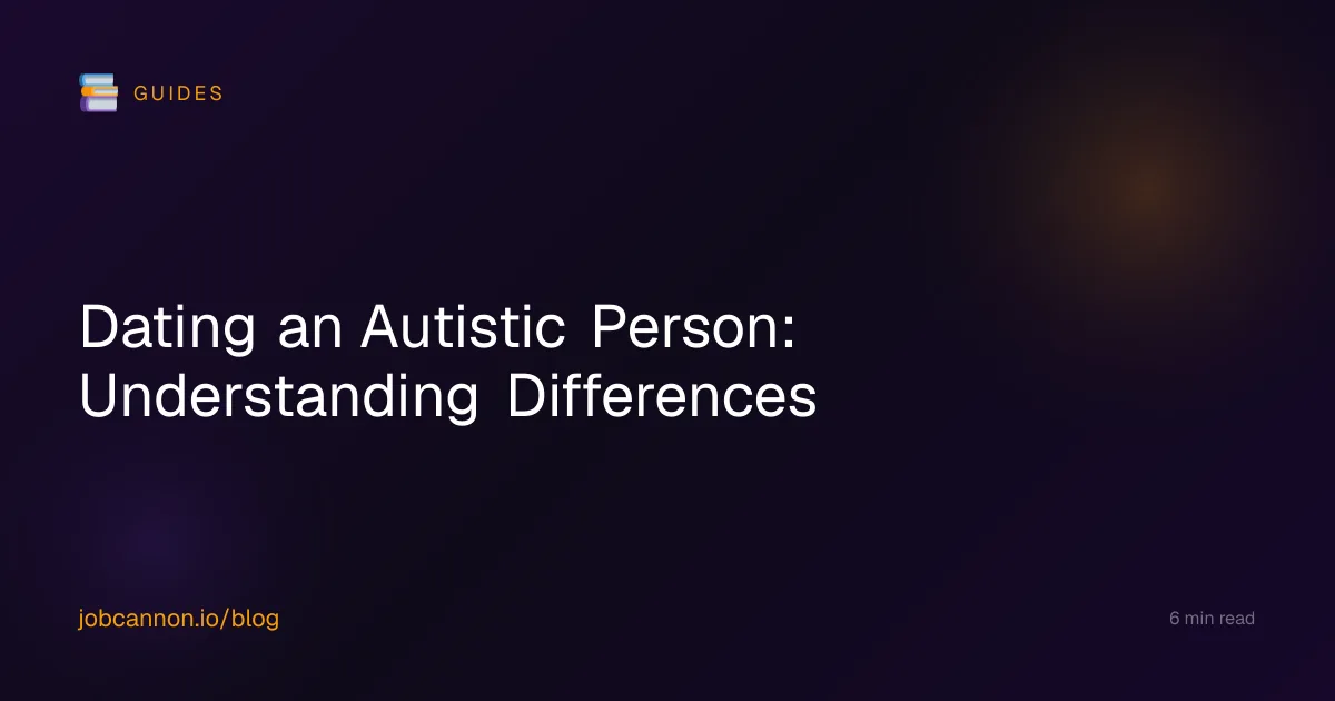 Dating an Autistic Person: Understanding Differences