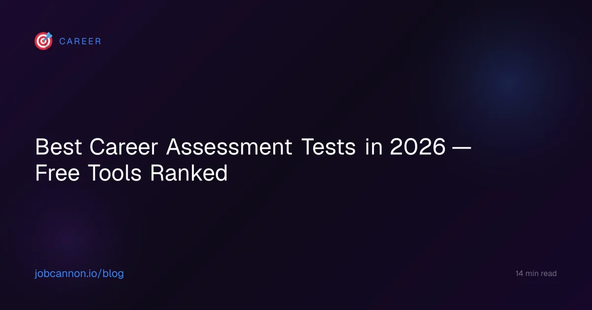 Best Career Assessment Tests in 2026 — Free Tools Ranked