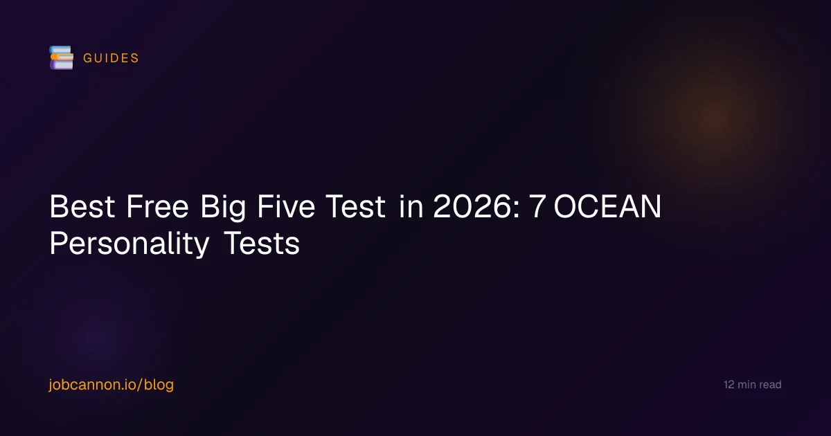 Best Free Big Five Test in 2026: 7 OCEAN Personality Tests