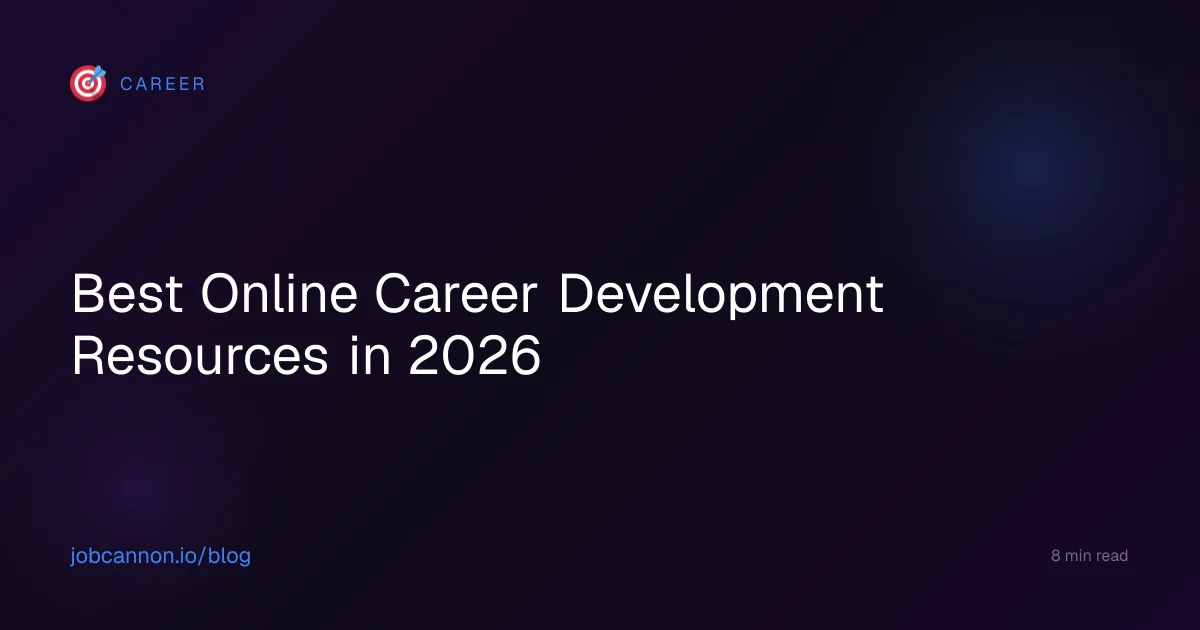 Best Online Career Development Resources in 2026