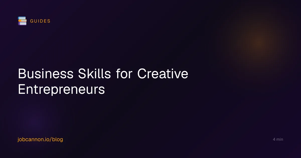 Business Skills for Creative Entrepreneurs