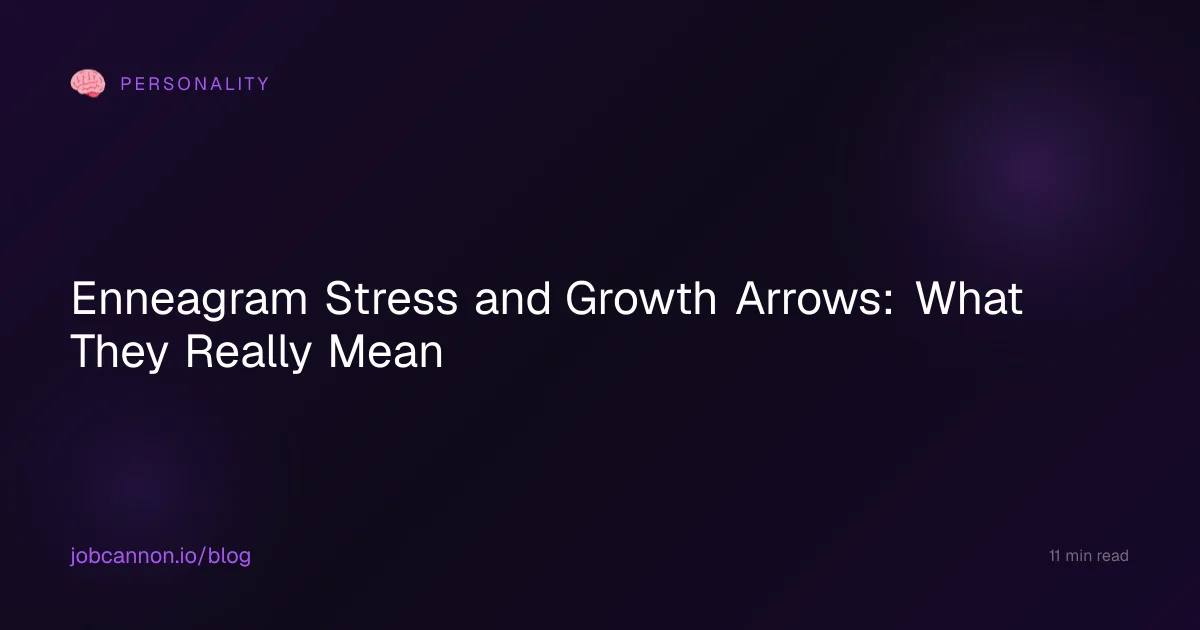 Enneagram Stress and Growth Arrows: What They Really Mean
