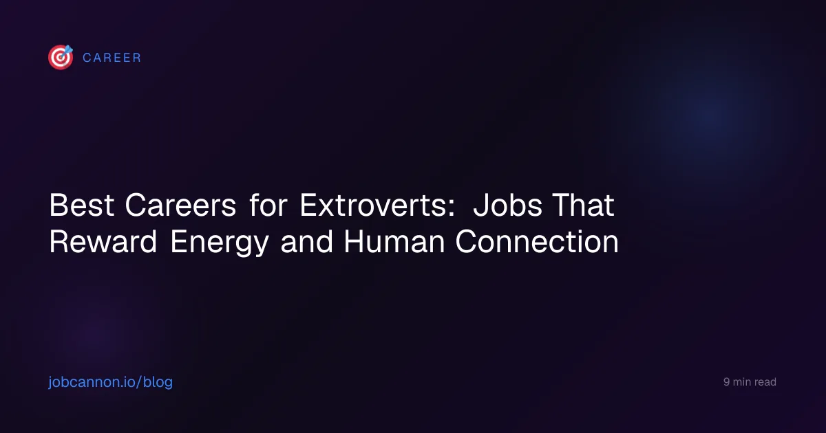 Best Careers for Extroverts: Jobs That Reward Energy and Human Connection