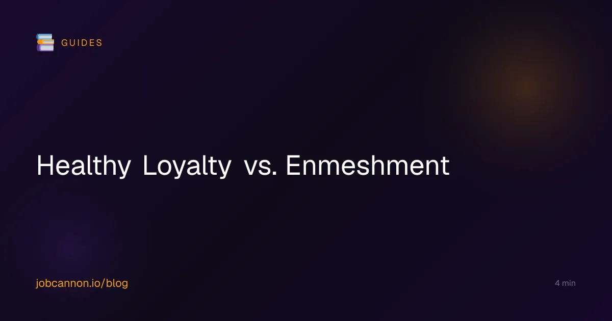 Healthy Loyalty vs. Enmeshment
