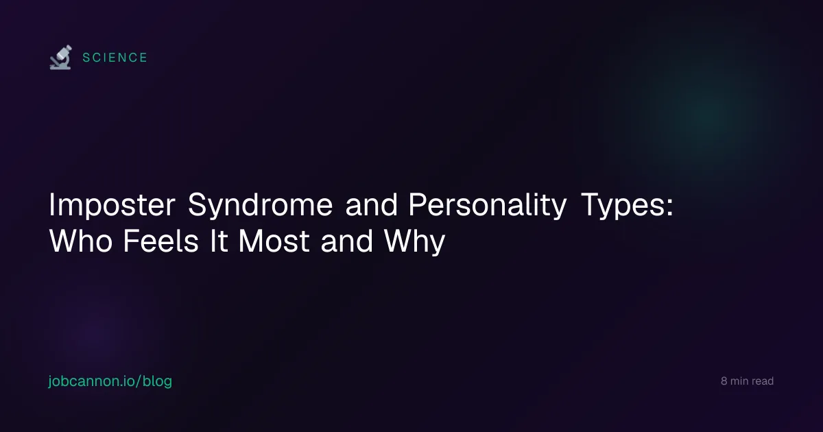 Imposter Syndrome and Personality Types: Who Feels It Most and Why