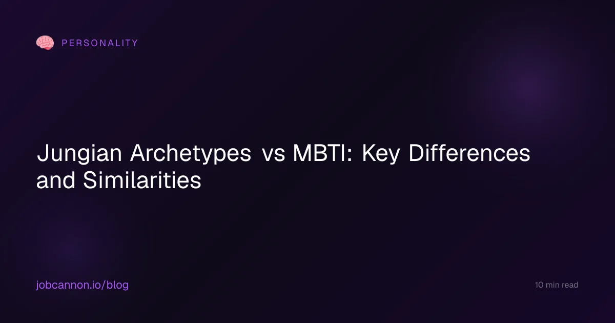 Jungian Archetypes vs MBTI: Key Differences and Similarities