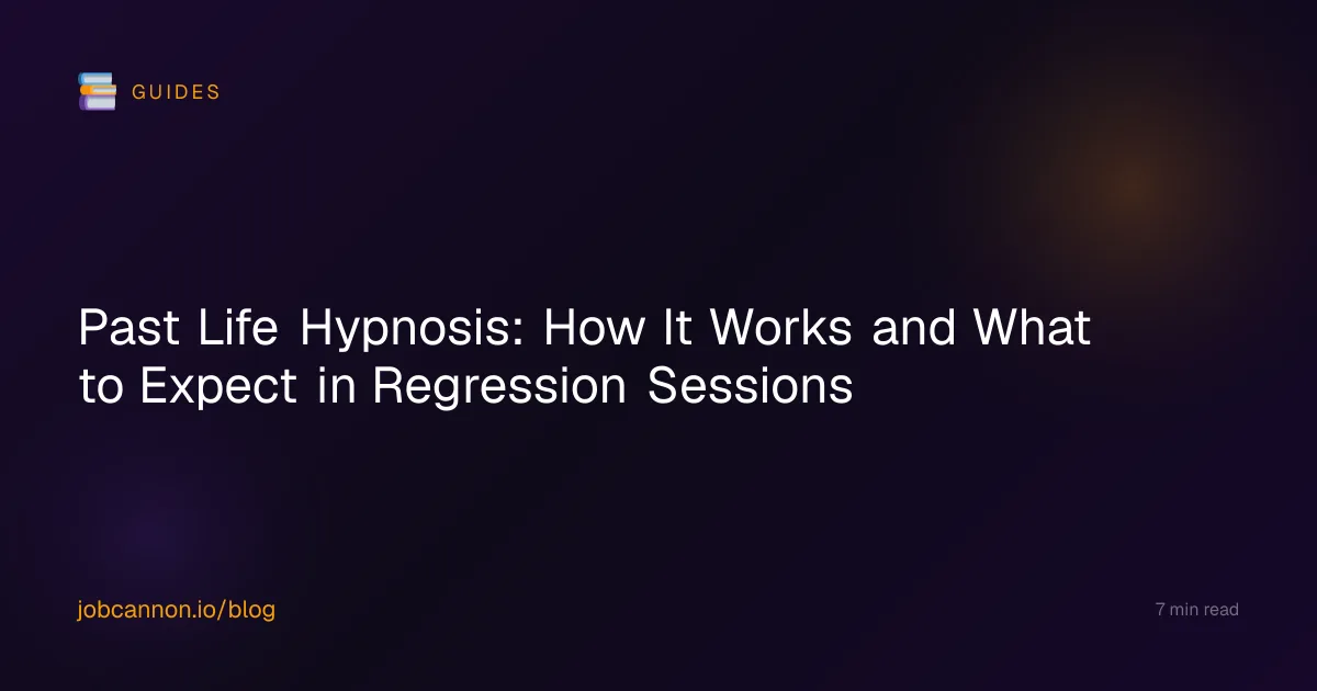 Past Life Hypnosis: How It Works and What to Expect in Regression Sessions
