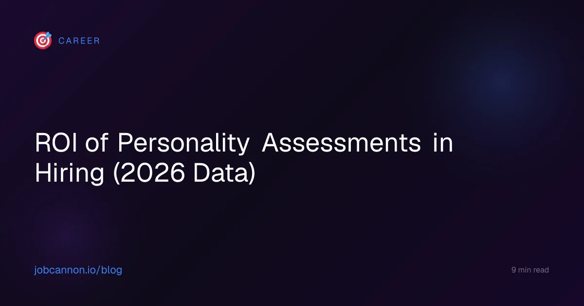 ROI of Personality Assessments in Hiring (2026 Data)