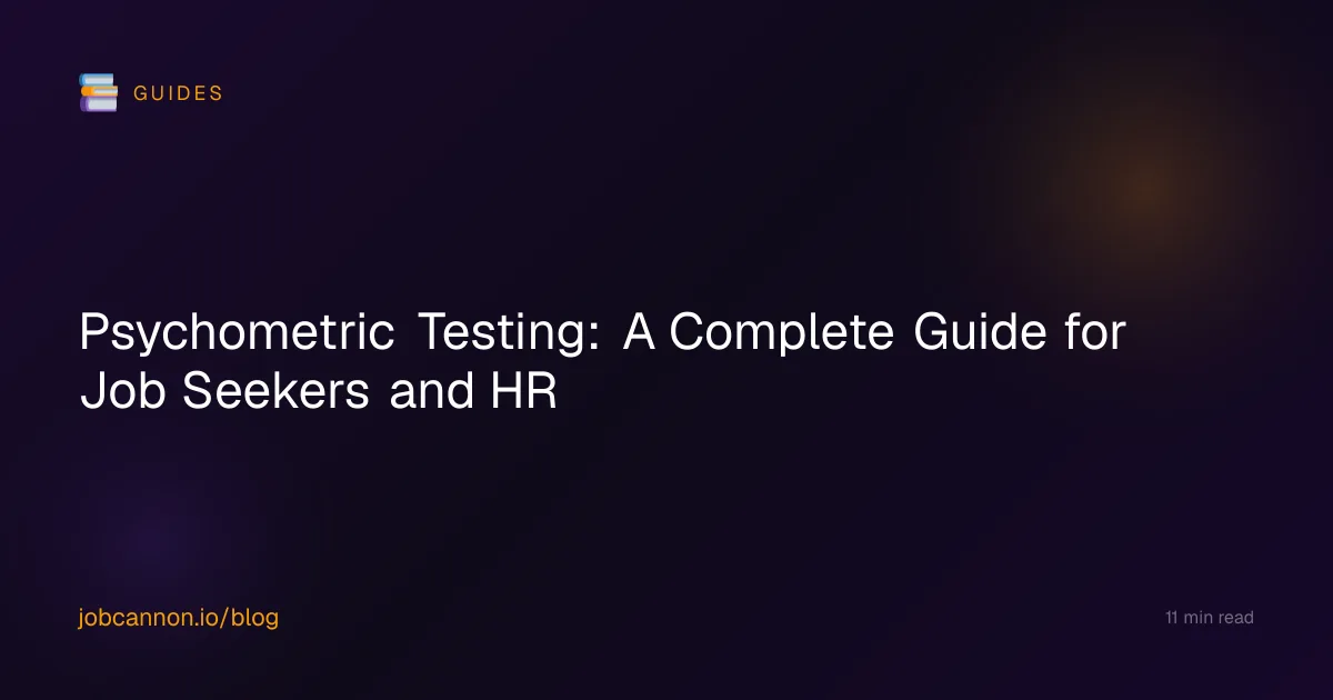 Psychometric Testing: A Complete Guide for Job Seekers and HR