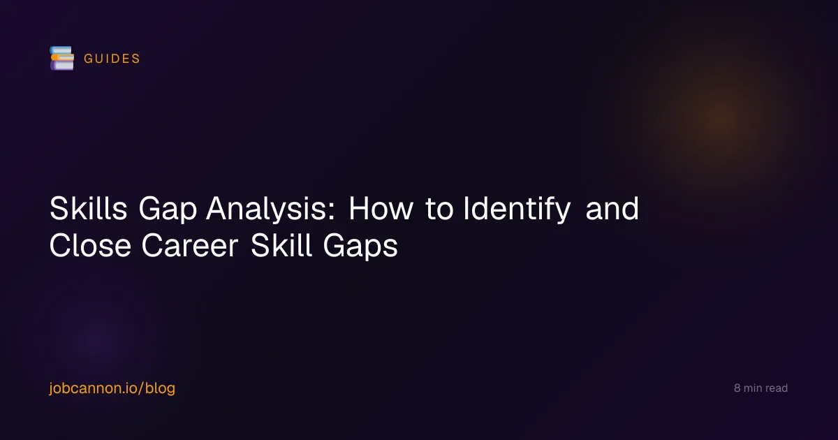 Skills Gap Analysis: How to Identify and Close Career Skill Gaps