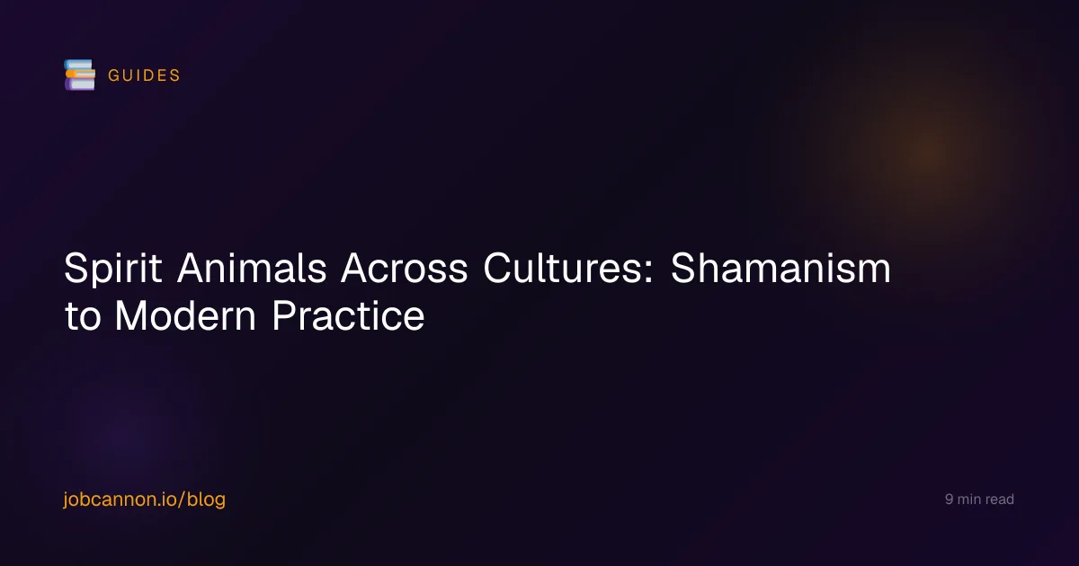 Spirit Animals Across Cultures: Shamanism to Modern Practice