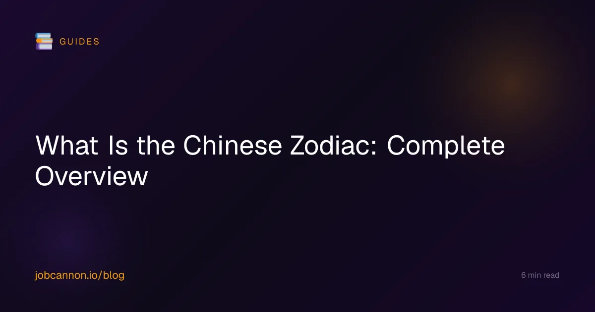 What Is the Chinese Zodiac: Complete Overview