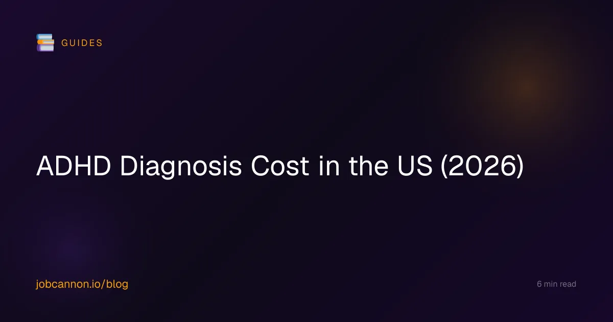 ADHD Diagnosis Cost in the US (2026)