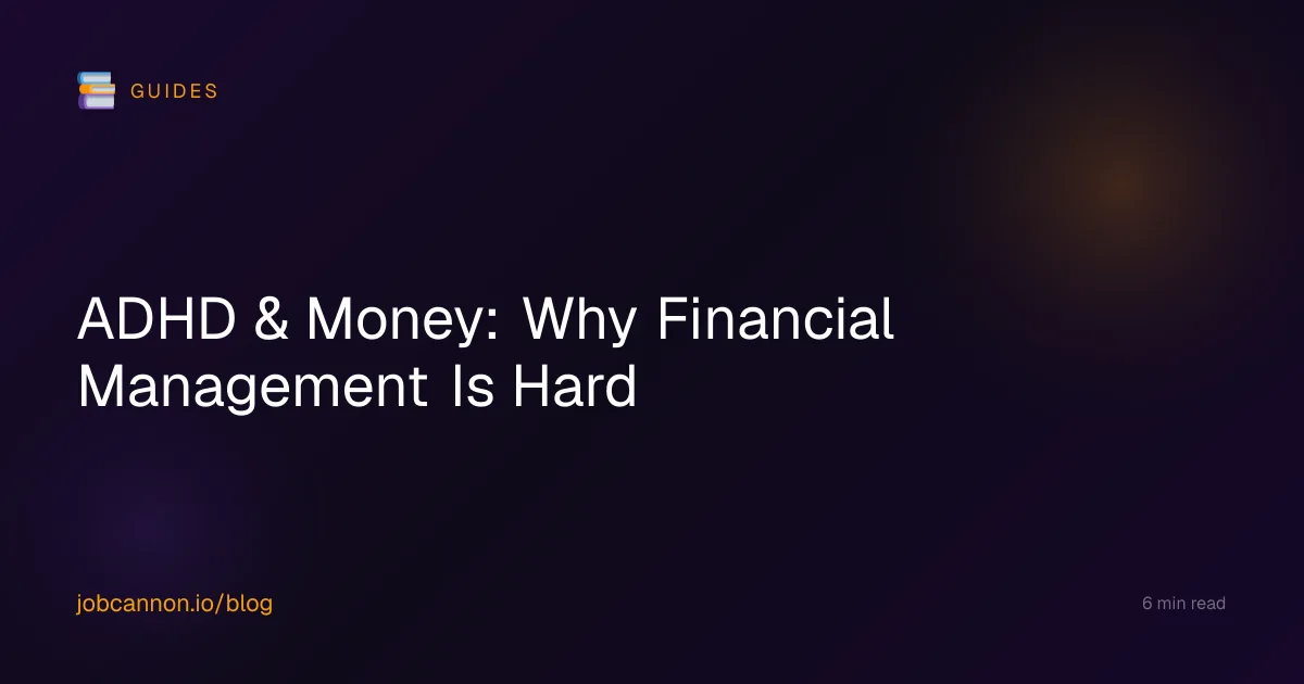 ADHD & Money: Why Financial Management Is Hard