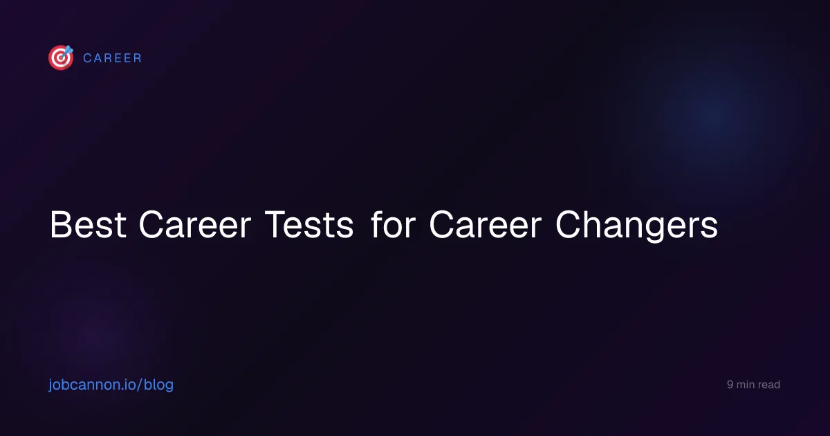 Best Career Tests for Career Changers