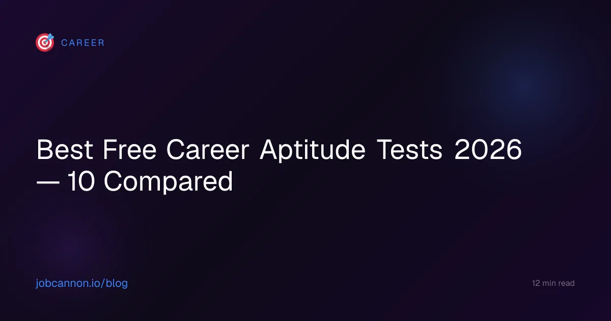 Best Free Career Aptitude Tests 2026: 10 Compared (Most Hide a Paywall)