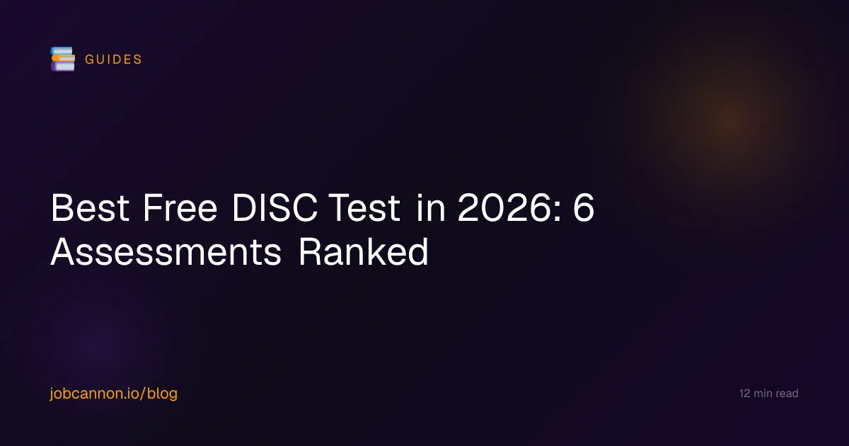 Best Free DISC Test in 2026: 6 Assessments Ranked