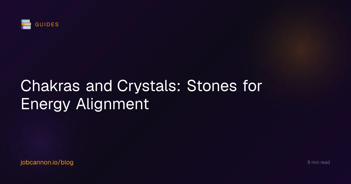Chakras and Crystals: Stones for Energy Alignment