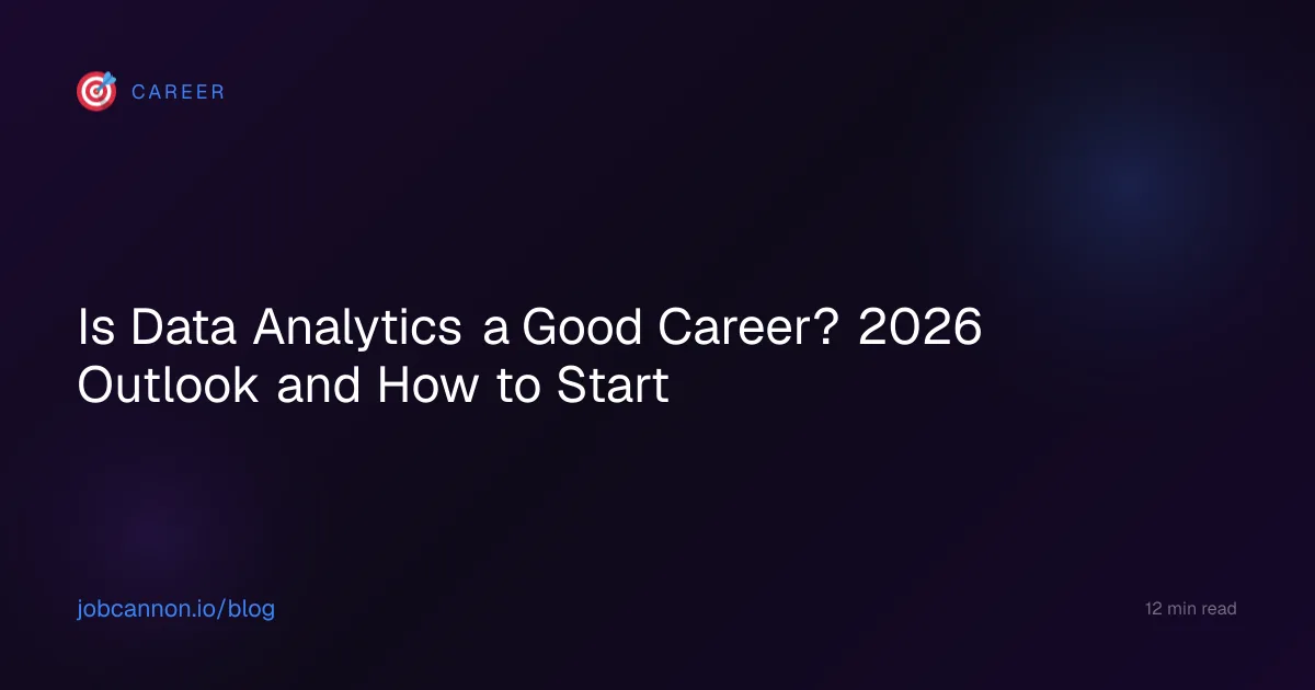 Is Data Analytics a Good Career? 2026 Outlook and How to Start