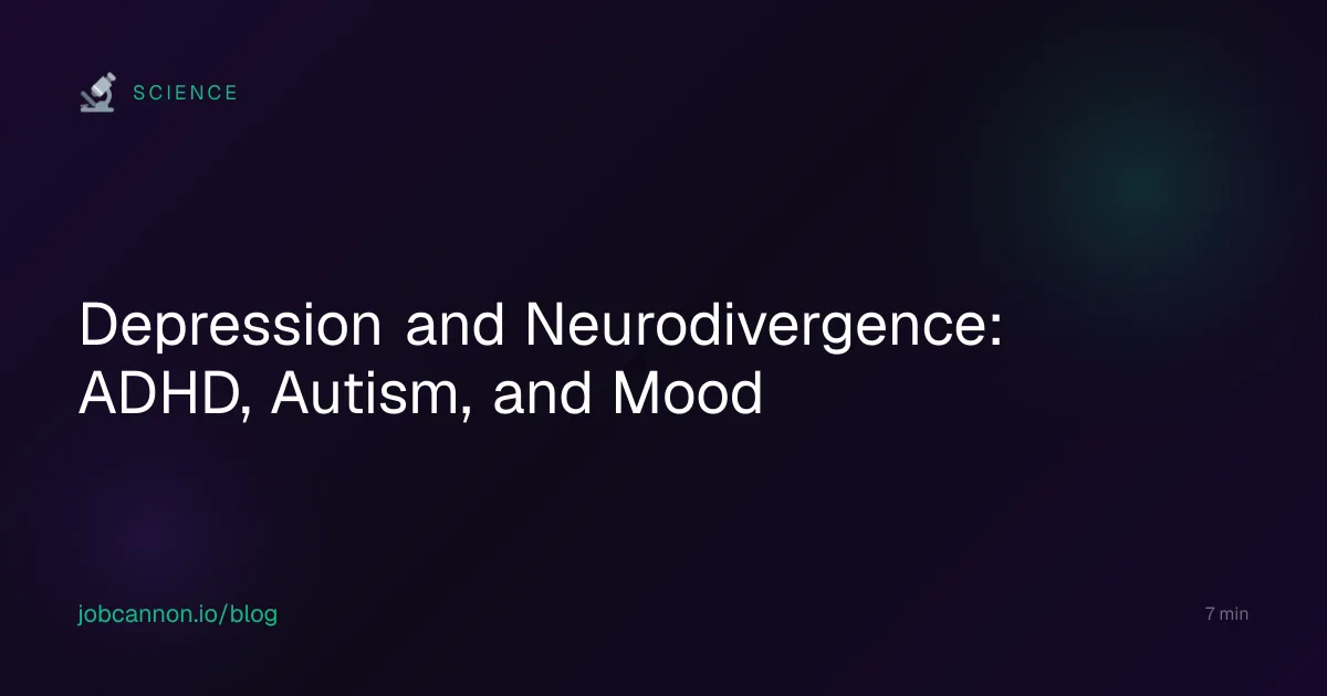Depression and Neurodivergence: ADHD, Autism, and Mood