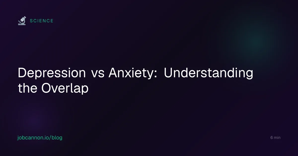 Depression vs Anxiety: Understanding the Overlap