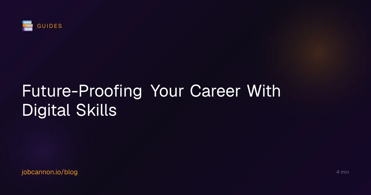 Future-Proofing Your Career With Digital Skills