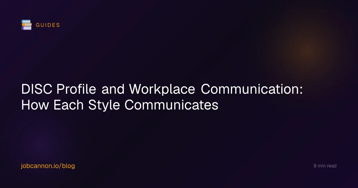 DISC Profile and Workplace Communication: How Each Style Communicates
