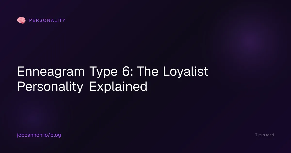 Enneagram Type 6: The Loyalist Personality Explained