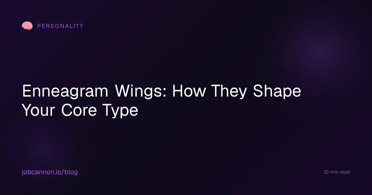 Enneagram Wings: How They Shape Your Core Type