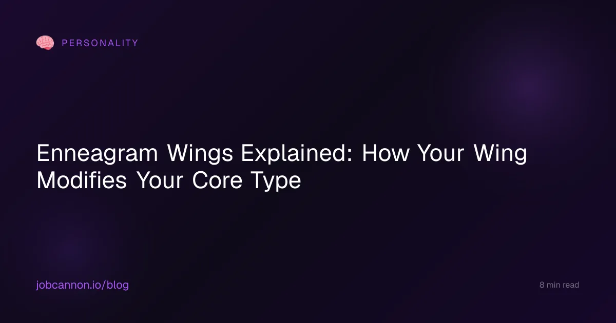 Enneagram Wings Explained: How Your Wing Modifies Your Core Type