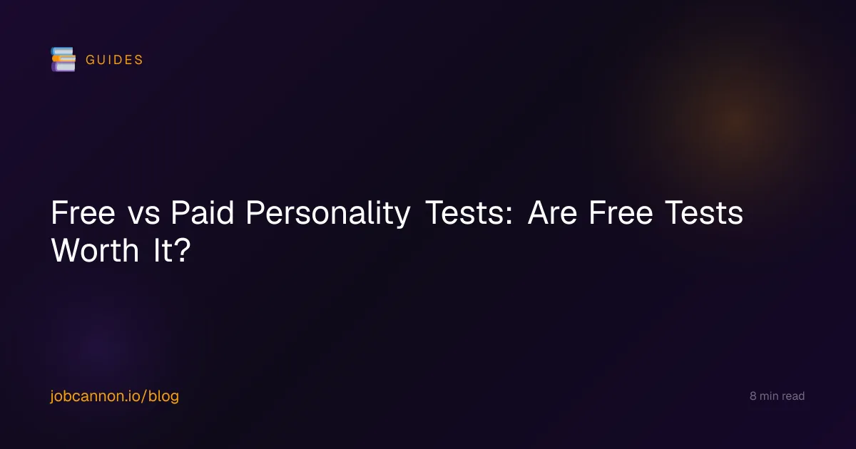 Free vs Paid Personality Tests: Are Free Tests Worth It?