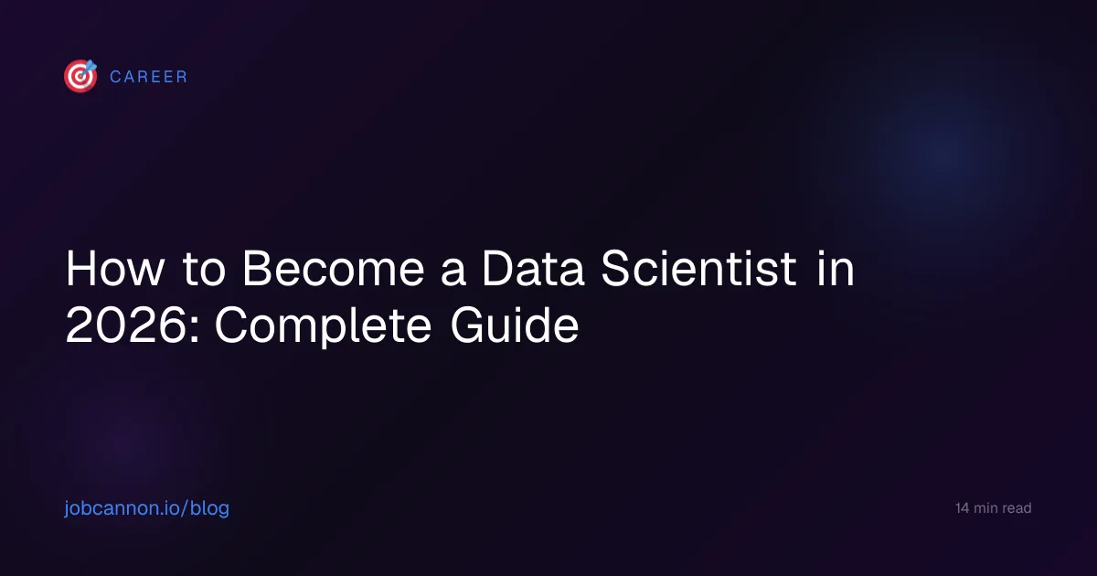 How to Become a Data Scientist in 2026: Complete Guide