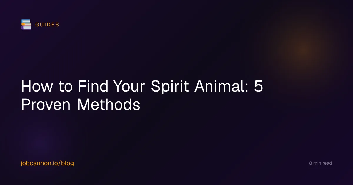 How to Find Your Spirit Animal: 5 Proven Methods