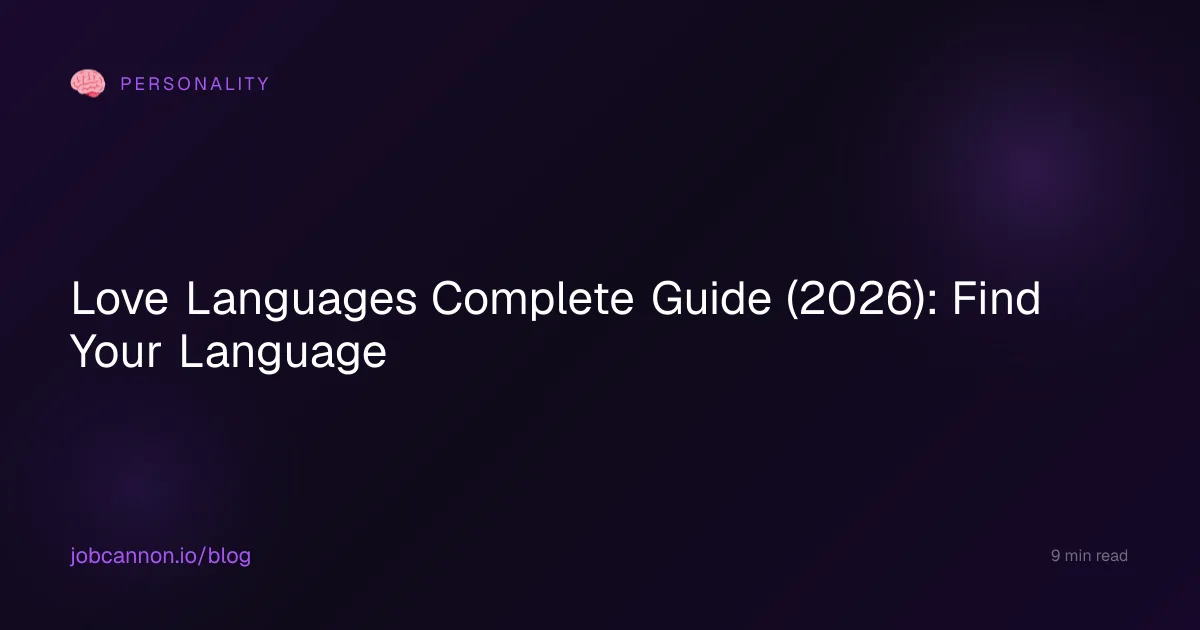 Love Languages Complete Guide (2026): Find Your Language