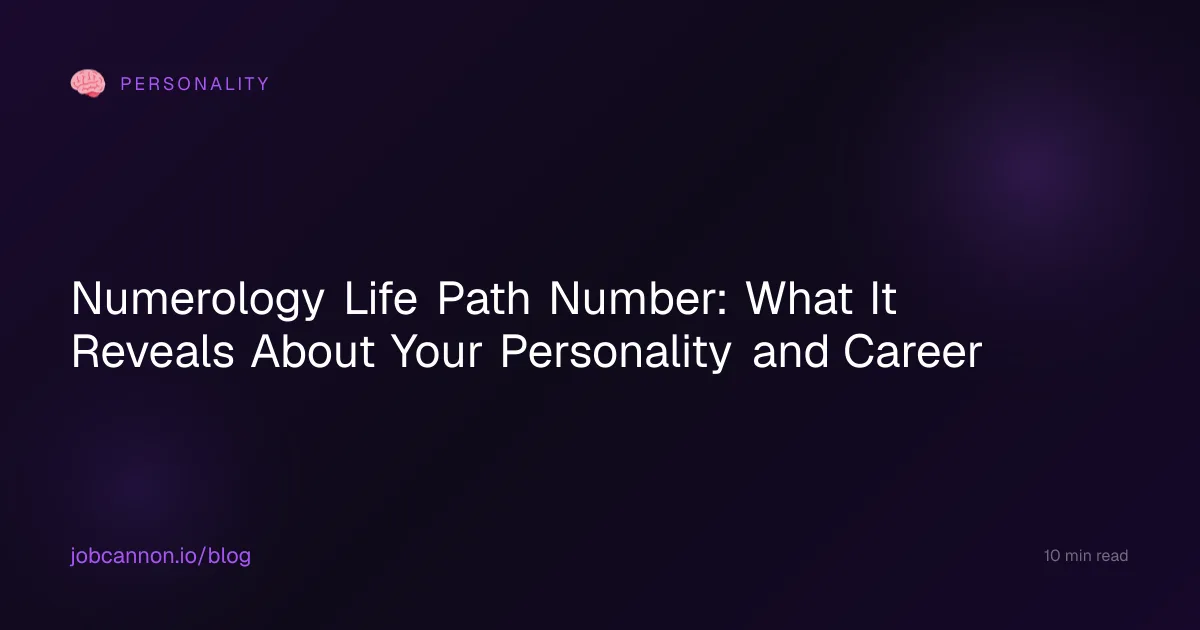 Numerology Life Path Number: What It Reveals About Your Personality and Career