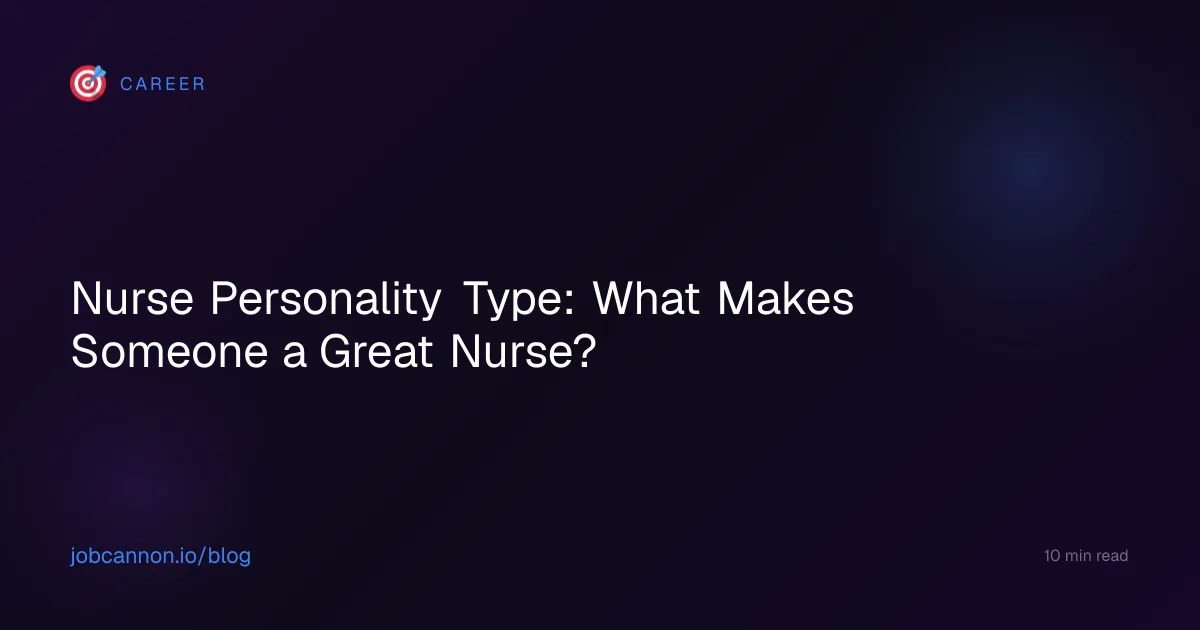 Nurse Personality Type: What Makes Someone a Great Nurse?