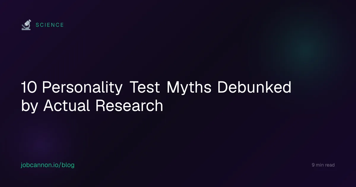 10 Personality Test Myths Debunked by Actual Research