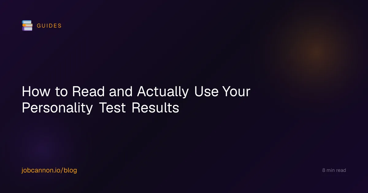 How to Read and Actually Use Your Personality Test Results