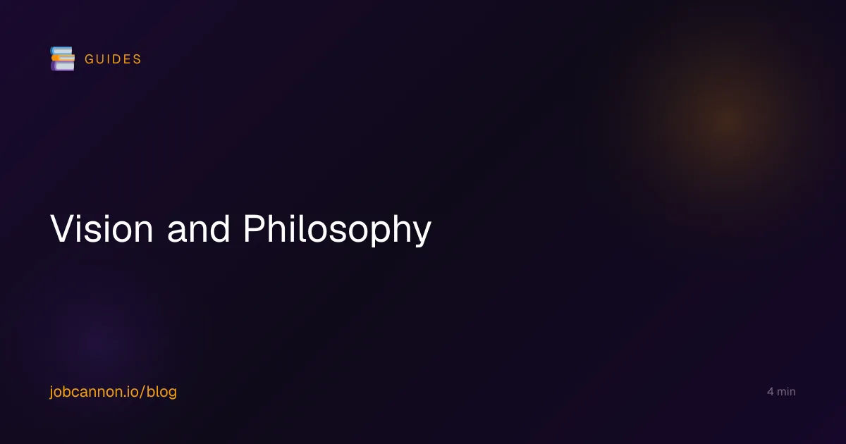 Vision and Philosophy