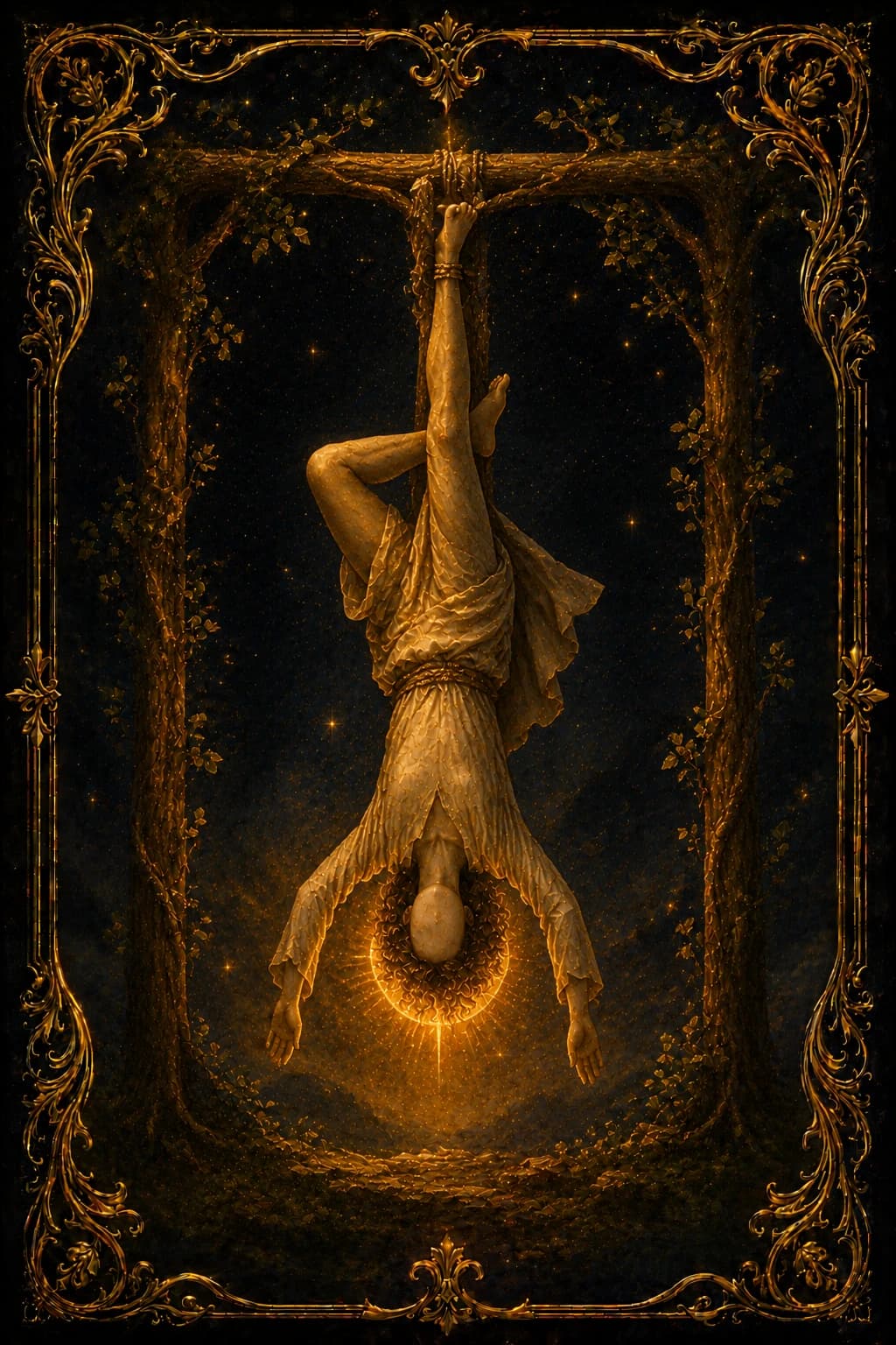 El Colgado — Arcanos Mayores XII