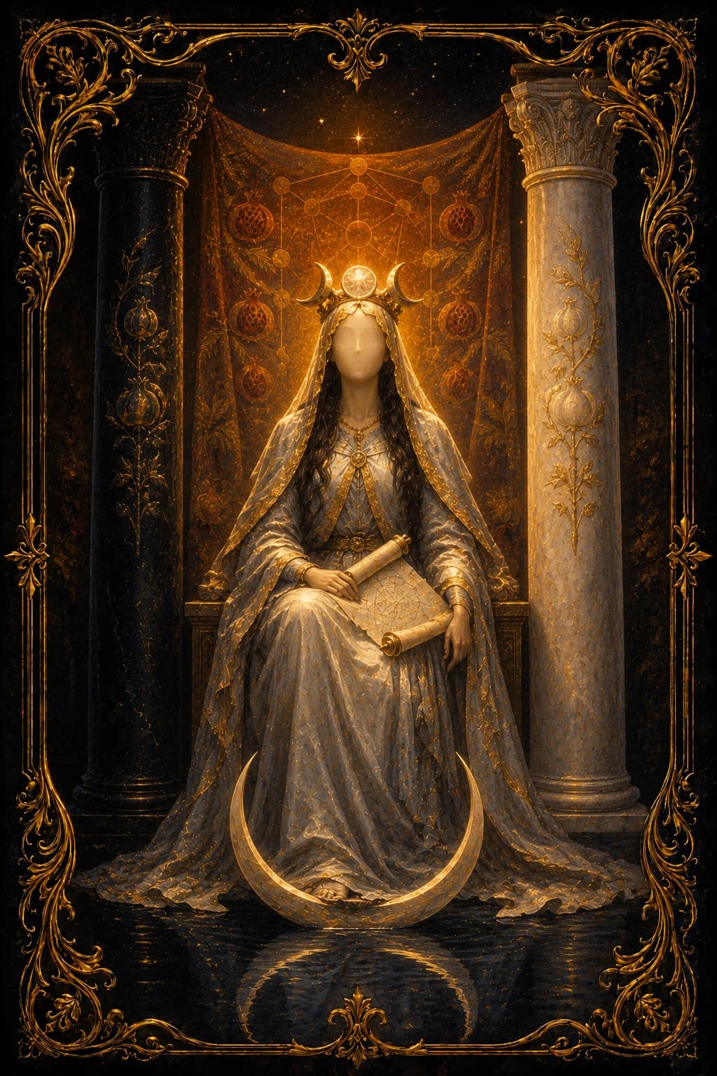 La Sacerdotisa — Arcanos Mayores II