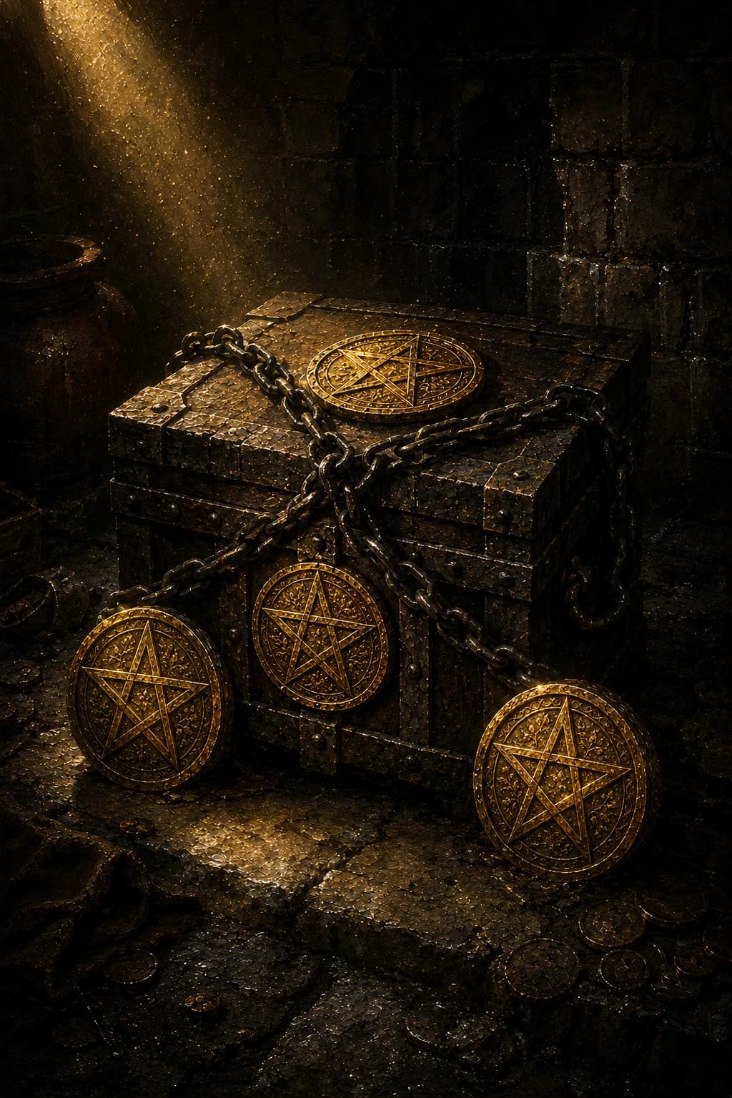 Four of Pentacles — Minor Arcana IV