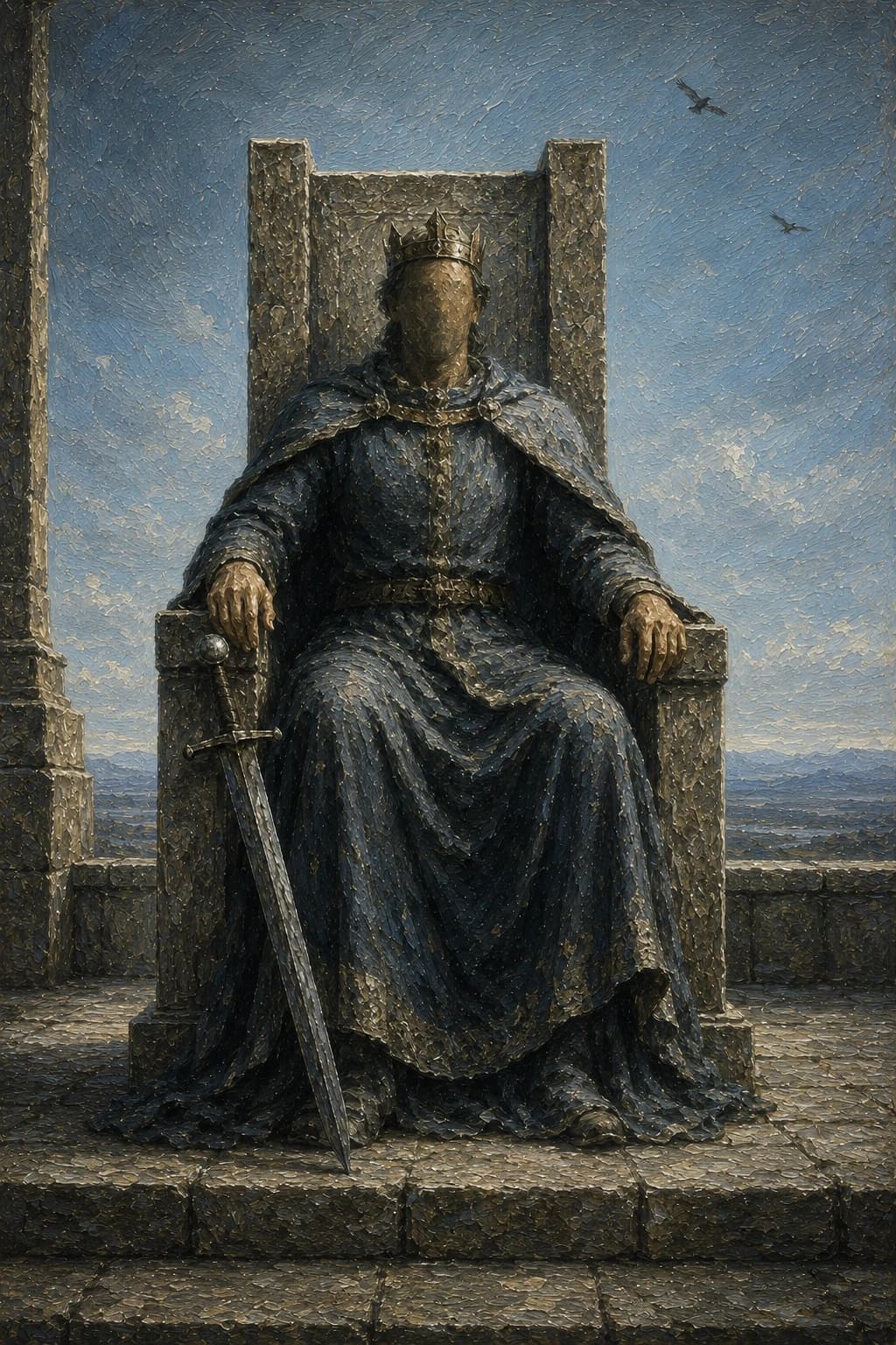 King of Swords — Minor Arcana King