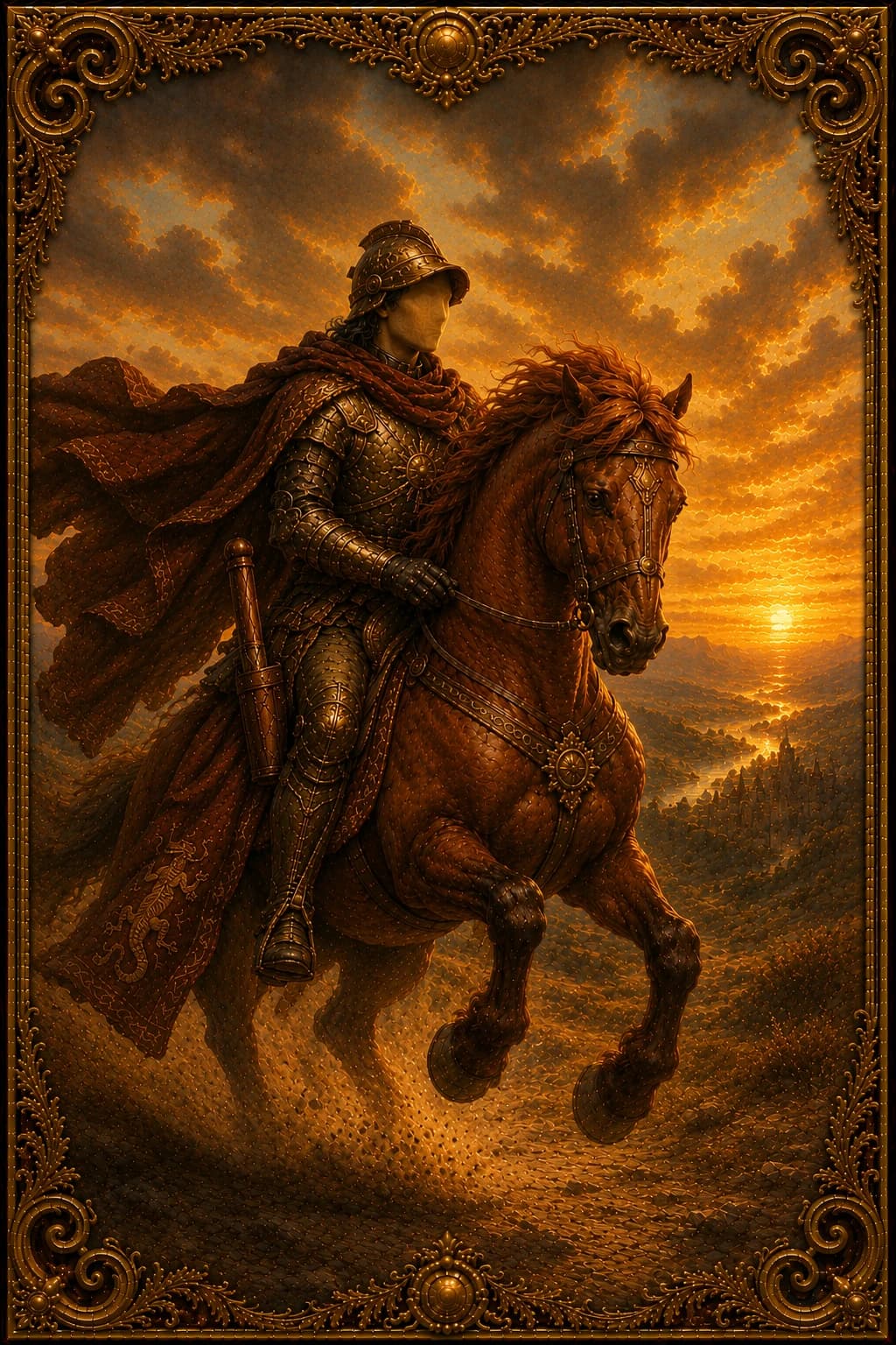 Knight of Wands — Minor Arcana Knight