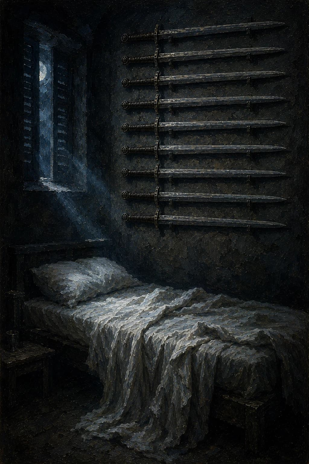 Nine of Swords — Minor Arcana IX