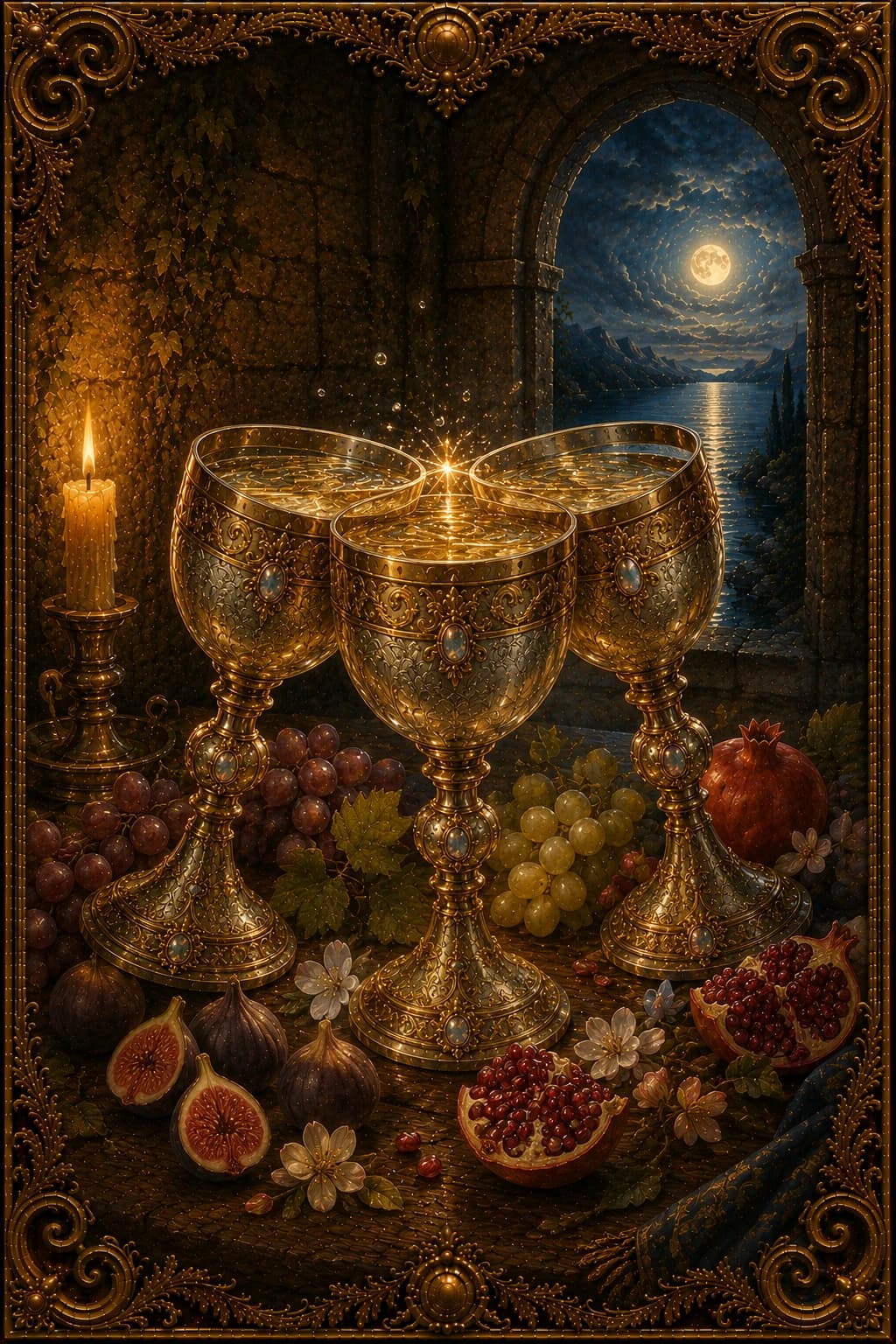 Three of Cups — Minor Arcana III