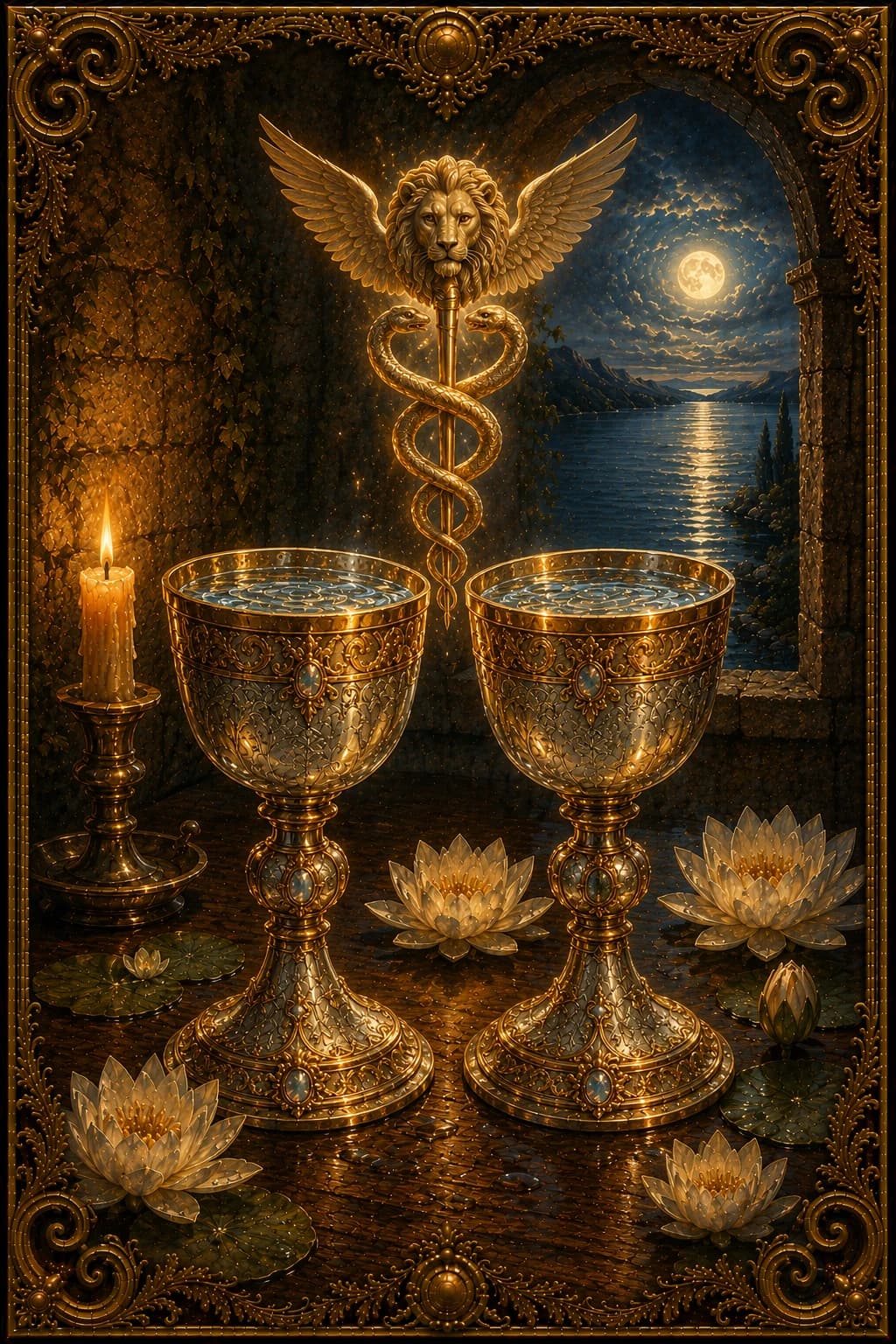 Two of Cups — Minor Arcana II